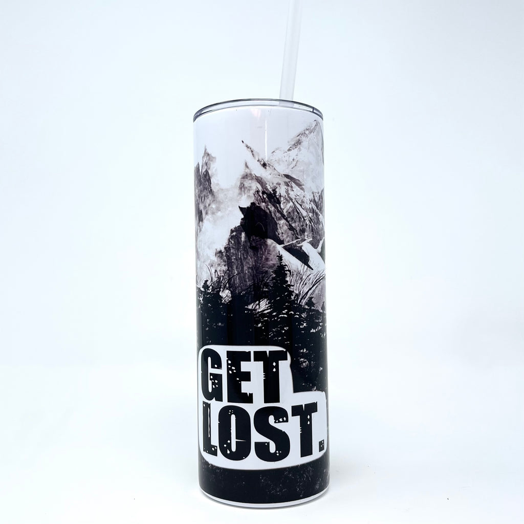 Get Lost Mountain Tumbler