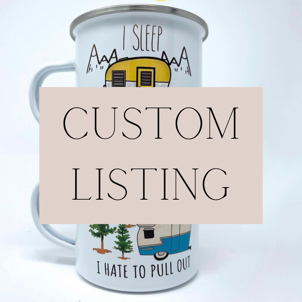 Custom 11oz Camp Mug