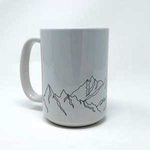 Mountain Line Art