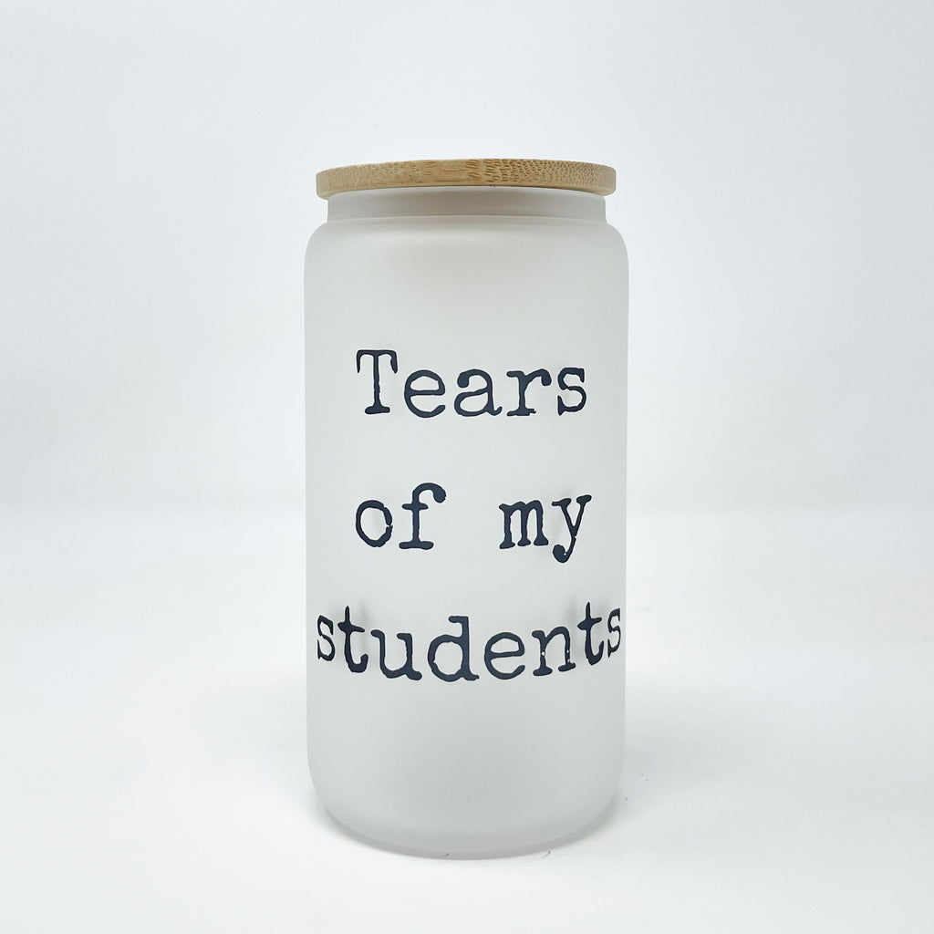 Tears of my students Frosted Cup