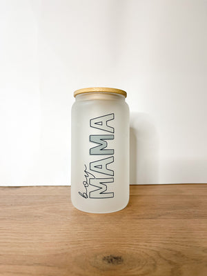 Boy Mama Frosted Mug