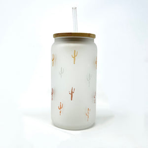 Boho Cactus Frosted Mug