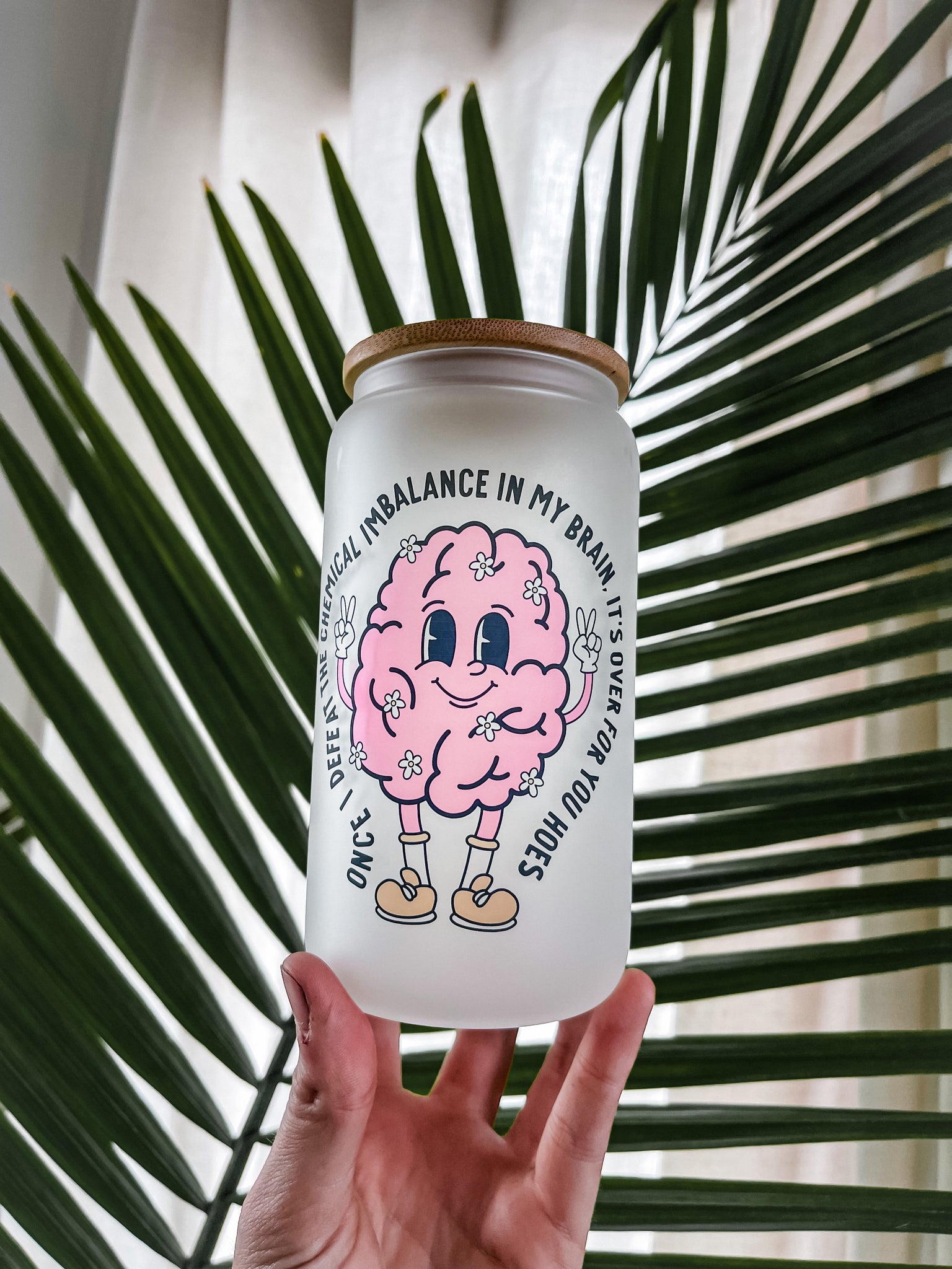 Big Brain Frosted Mug