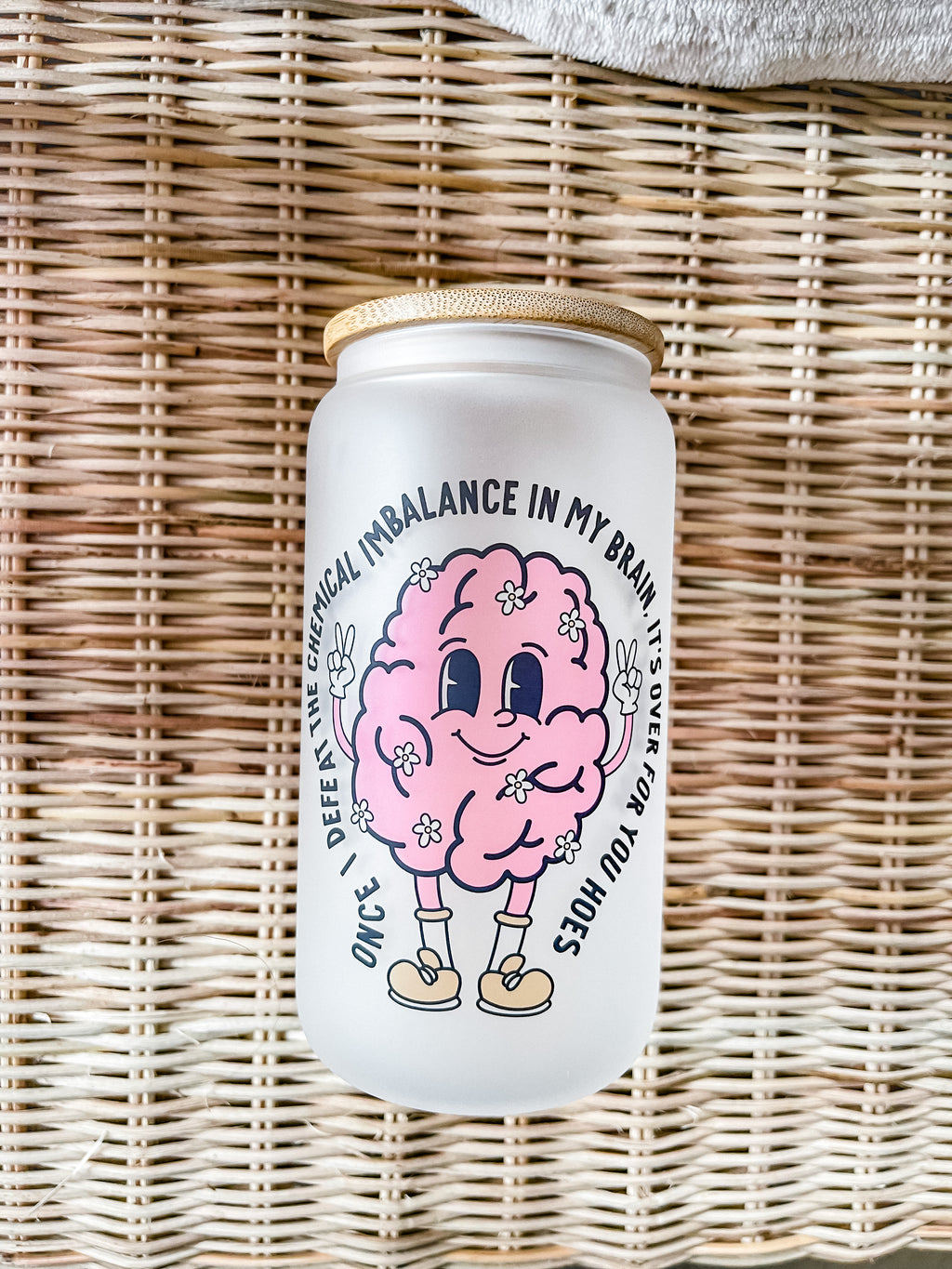 Big Brain Frosted Mug