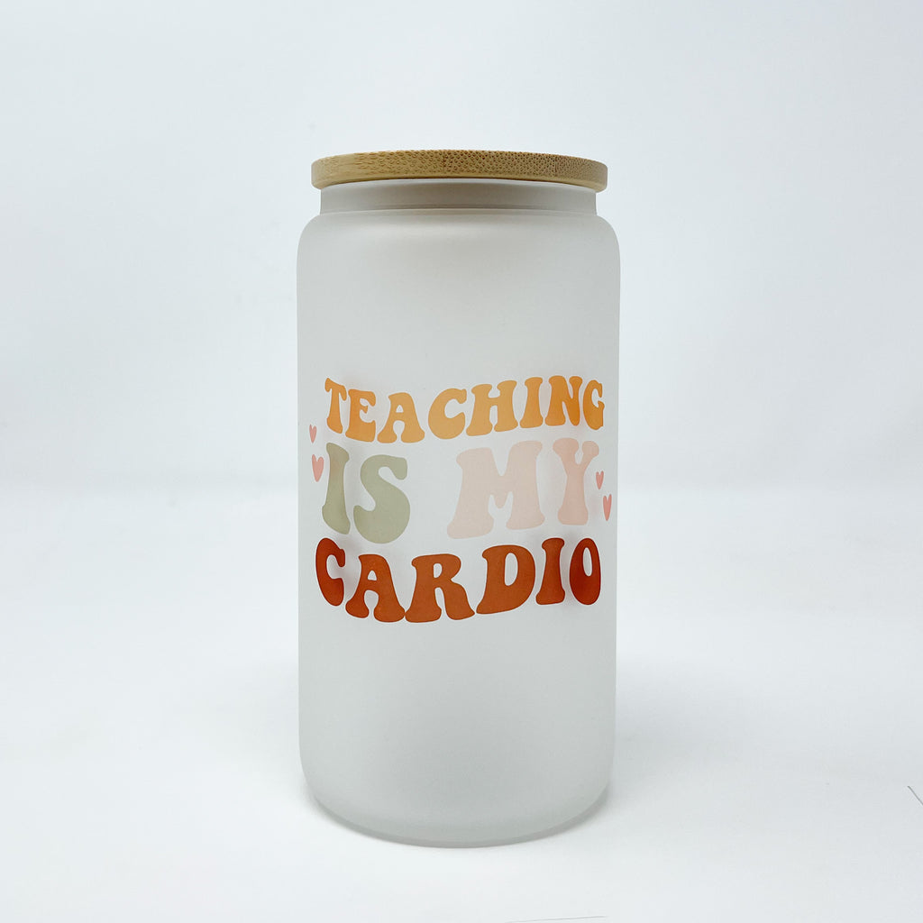 Teaching is my cardio Frosted Cup