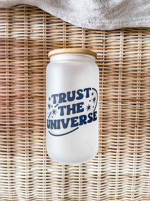 Trust The Universe Frosted Mug