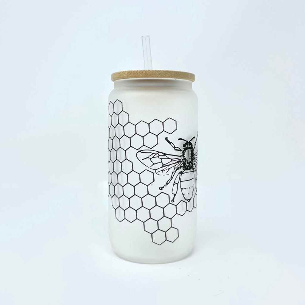 Honey Bee Frosted Mug